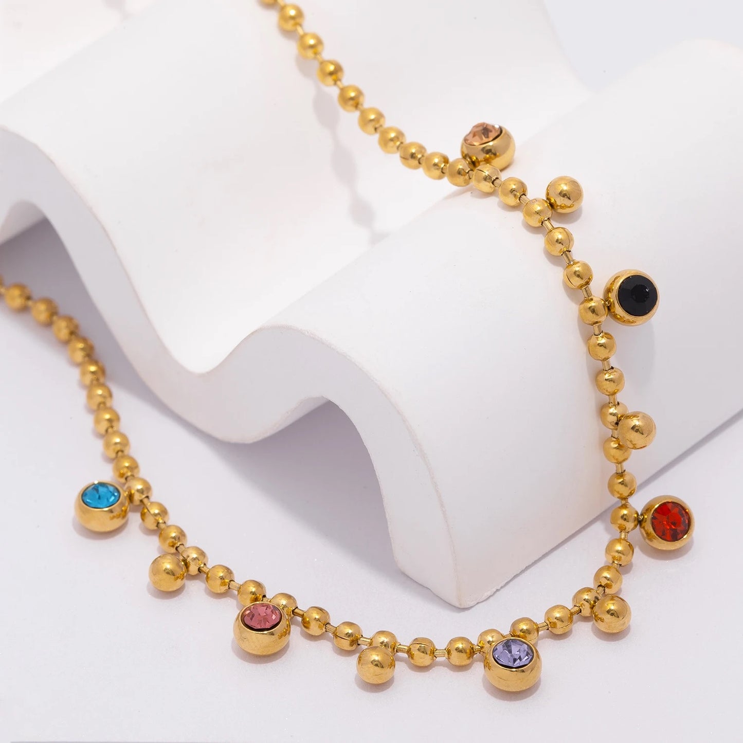 Collar Rainbow Diamonds