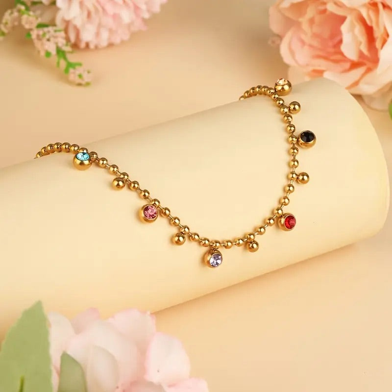 Collar Rainbow Diamonds