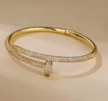 Pulsera Justo en el Clavo Diamante