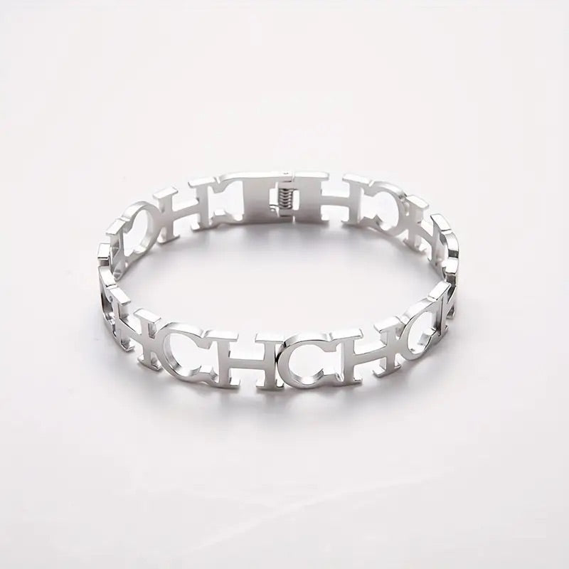 Pulsera de CH plateada